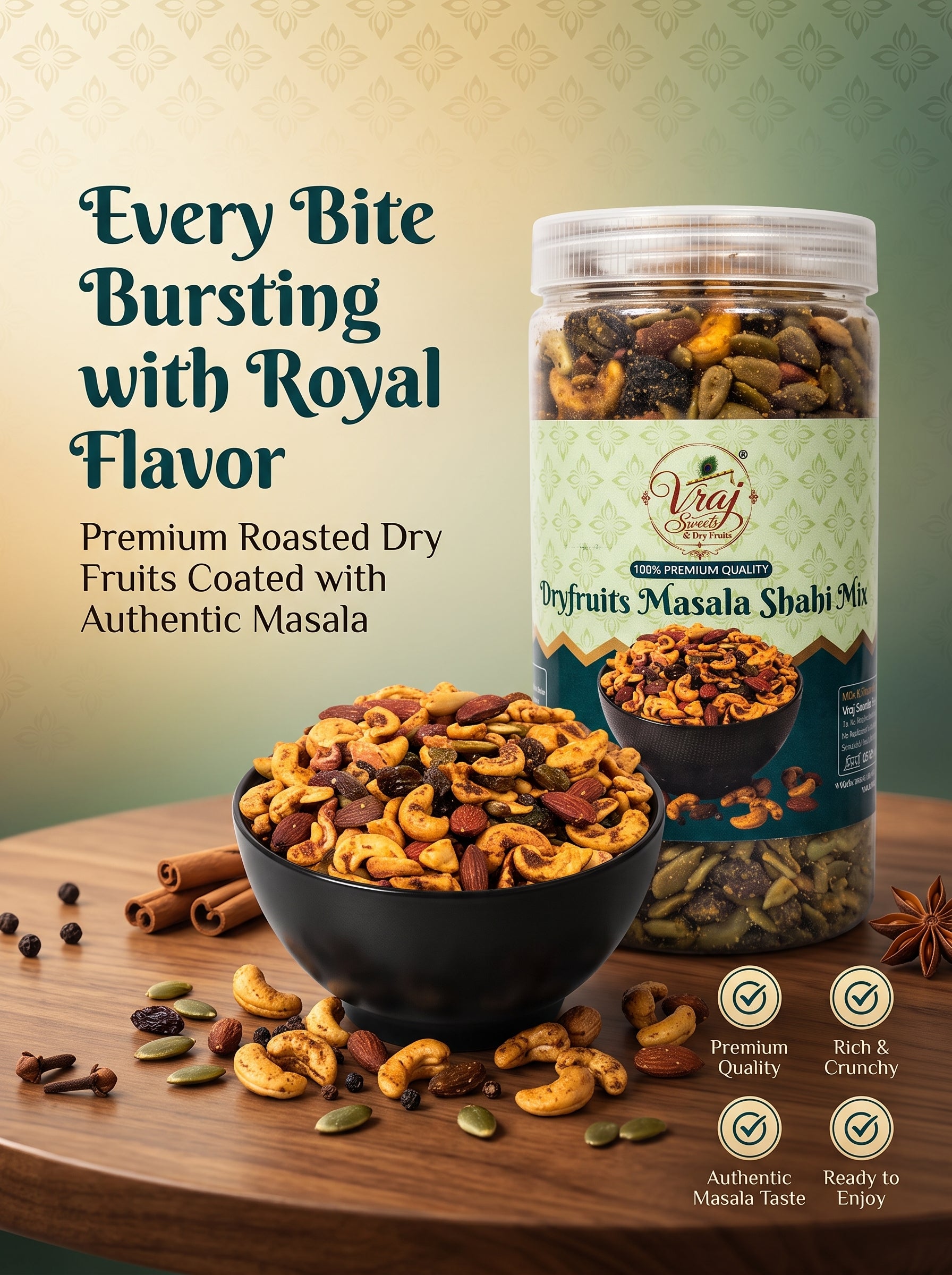 Dryfruits Masala Shahi Mix