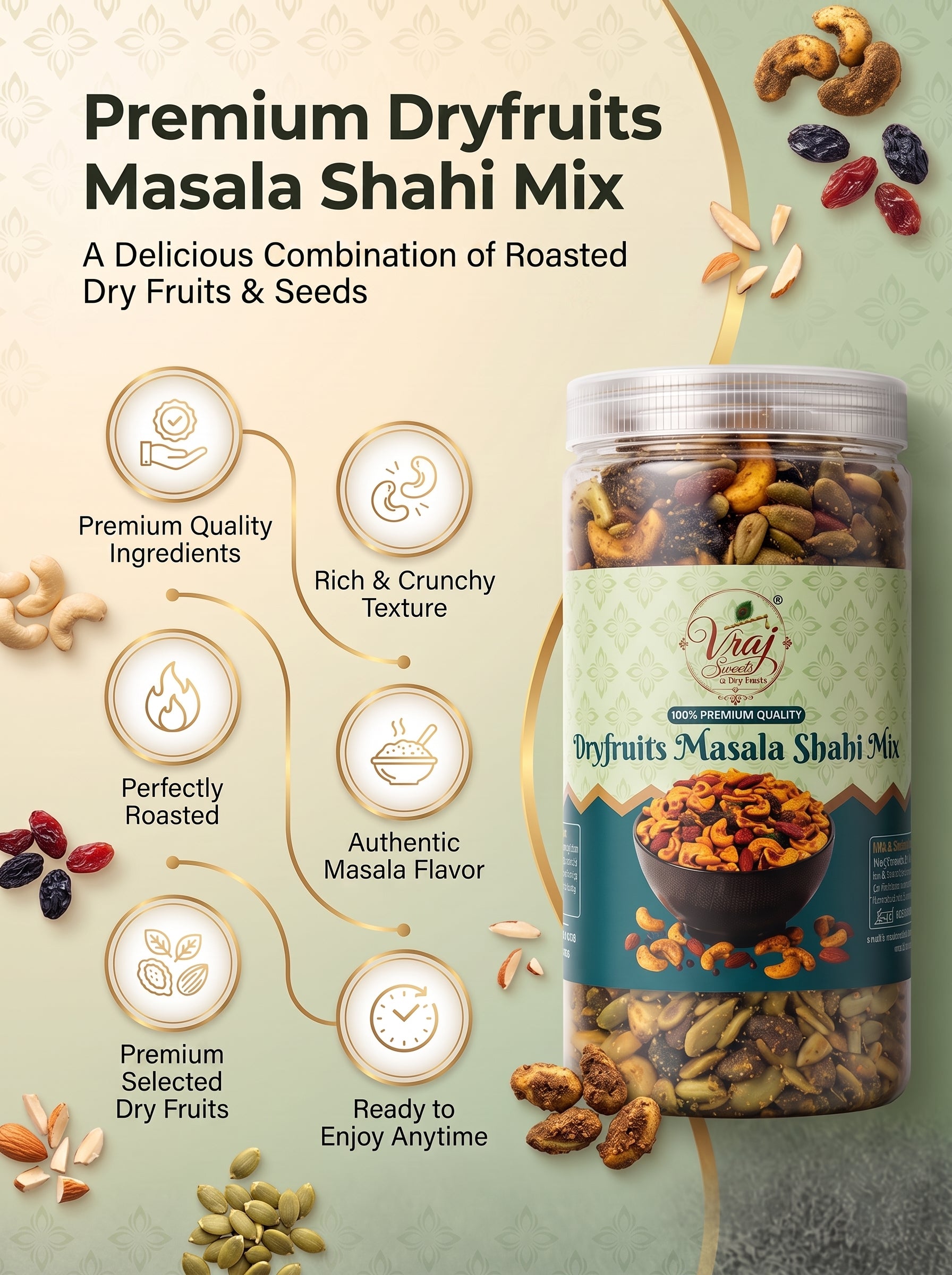 Dryfruits Masala Shahi Mix