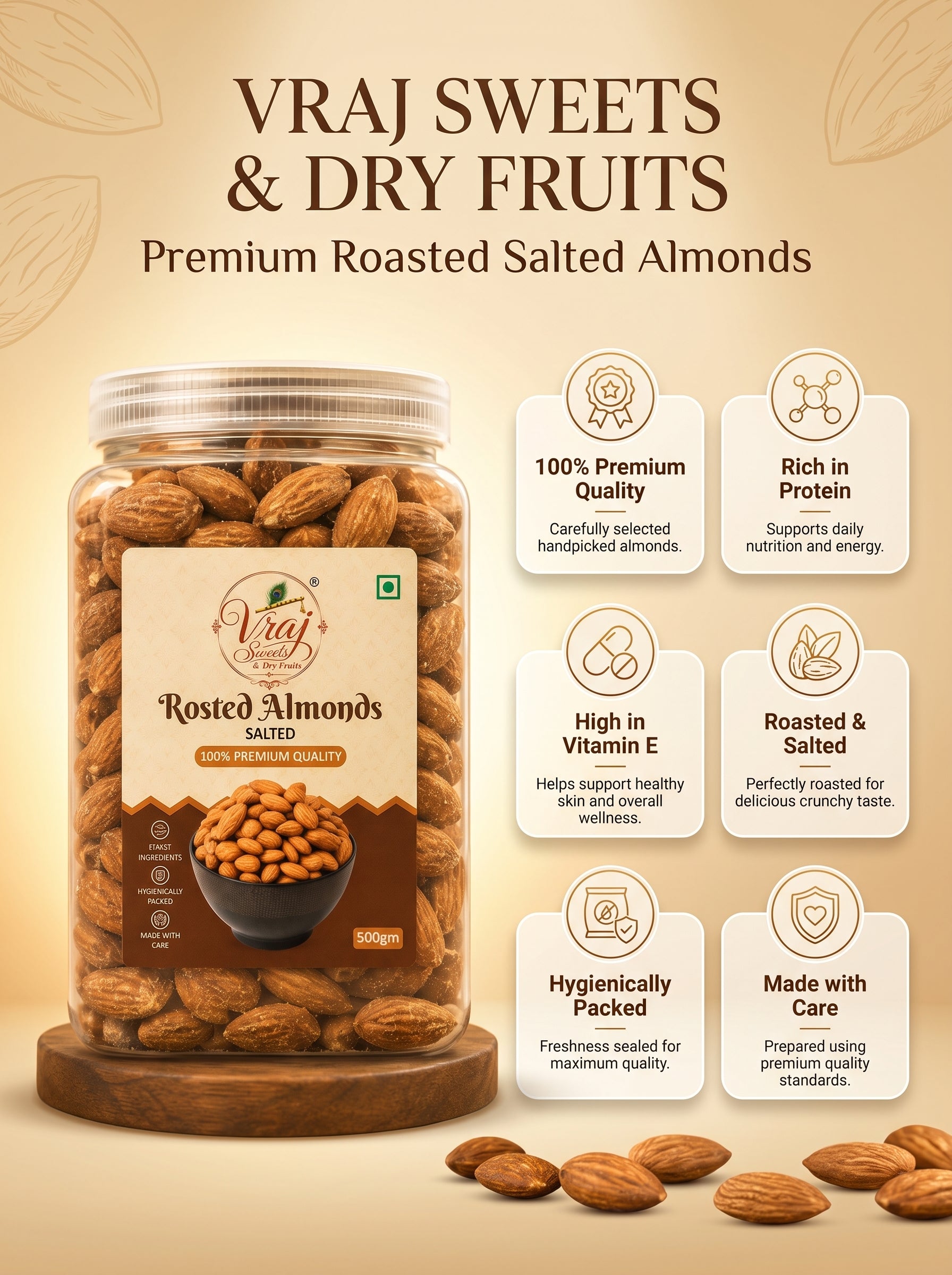 Rosted Almonds