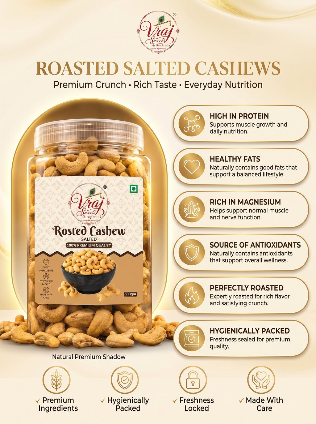 Rosted Cashew Salted