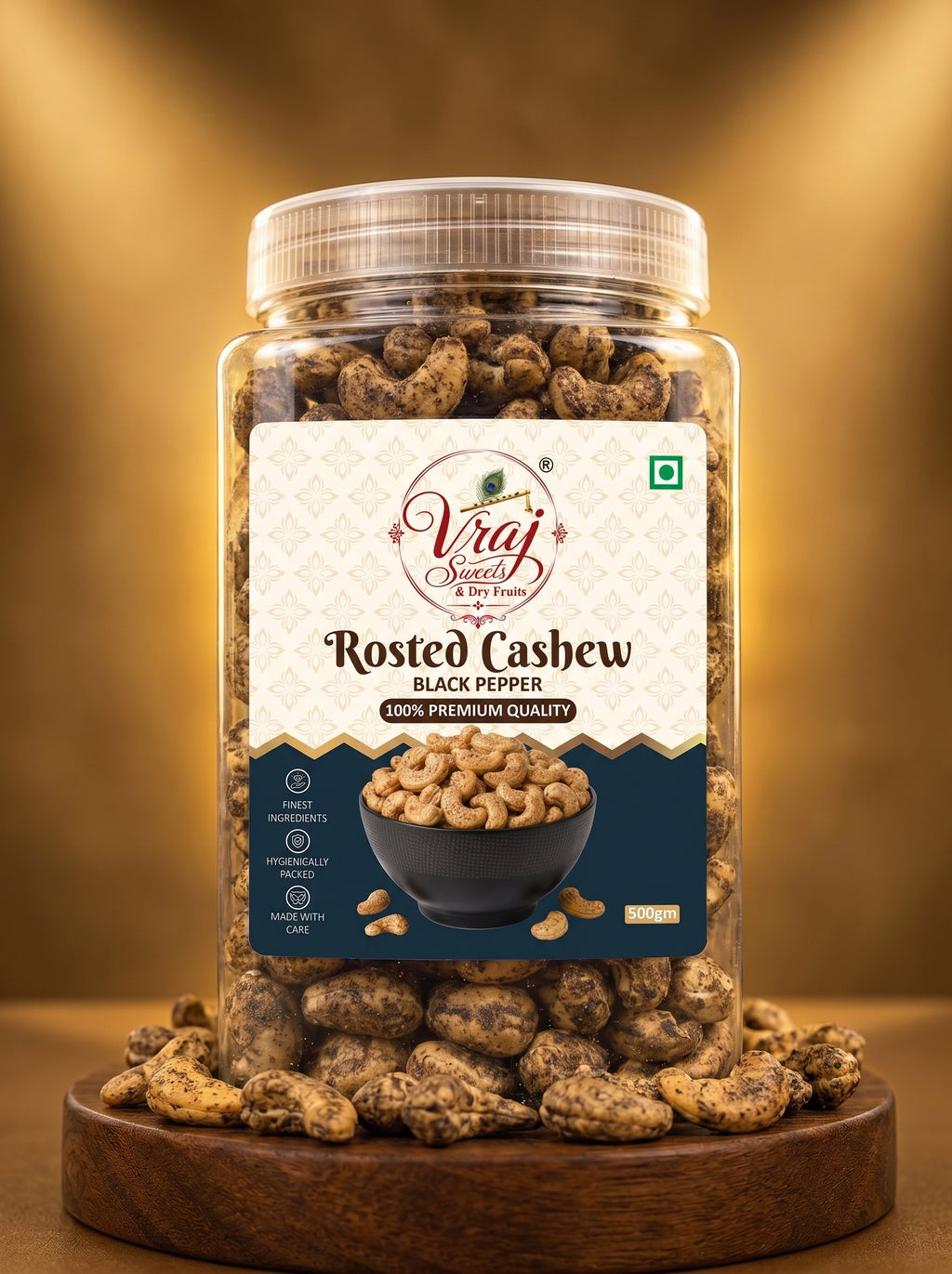Rosted Cashew Black Pepper