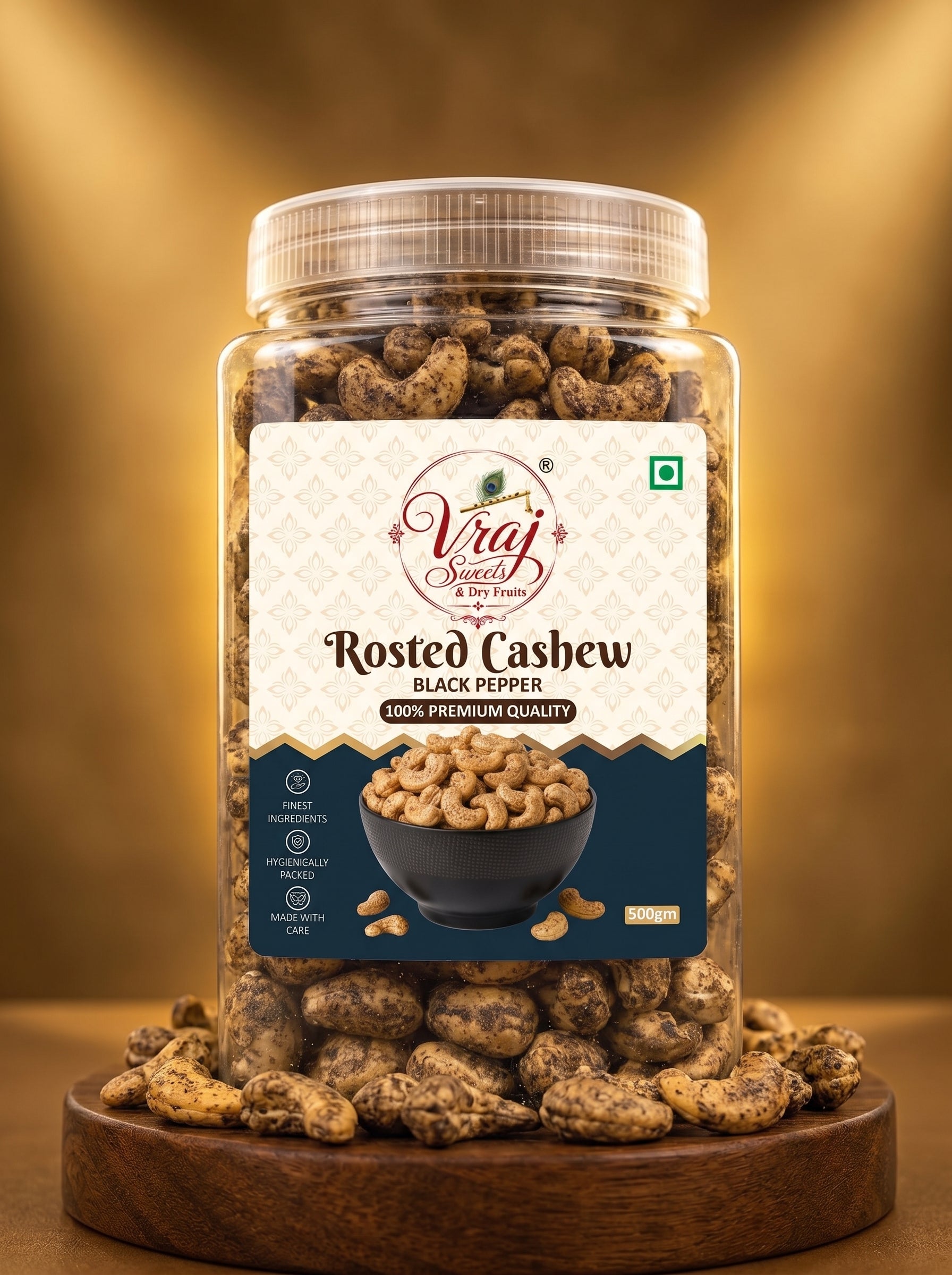 Rosted Cashew Black Pepper