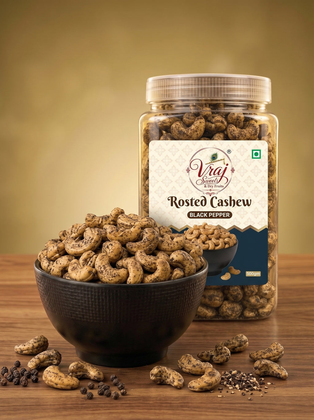 Rosted Cashew Black Pepper